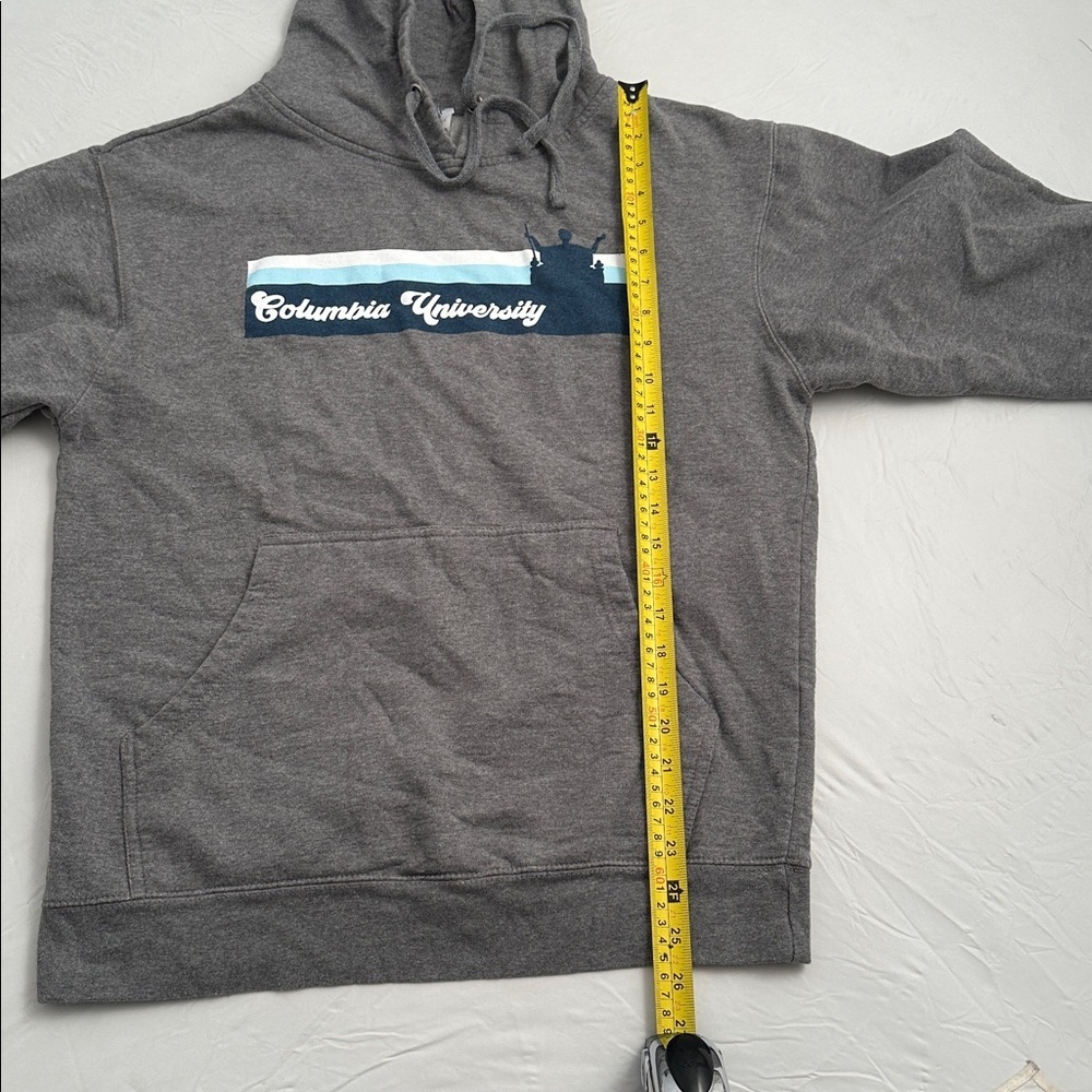 Uscape Apparal Columbia University gray and blue collegiate hoodie sweatshirt M - Picture 5 of 8